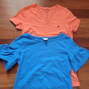Bundle of 2 Nautica Shirts for Women